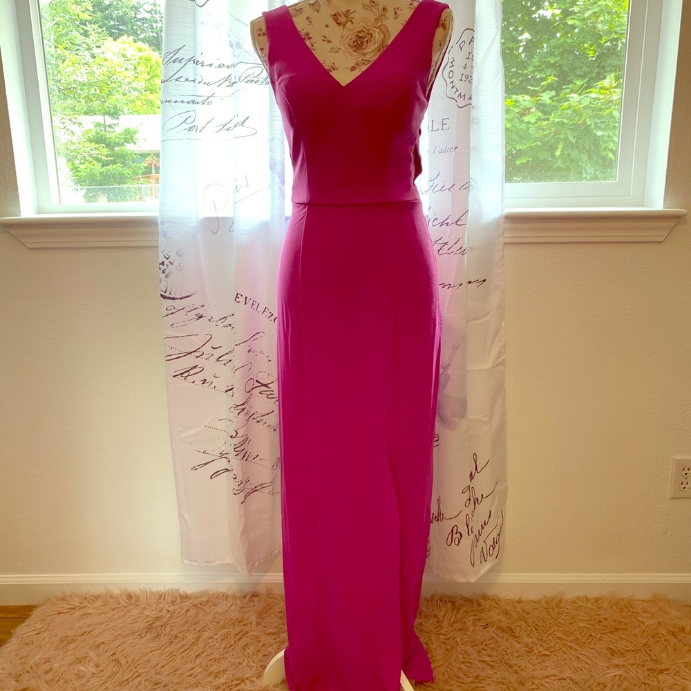 New Pink evening gown